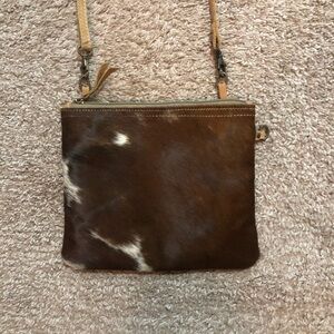 Cowhide Myra crossbody bag